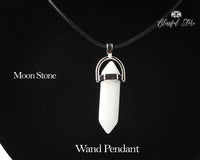 Gemstone Point Pendant - www.blissfulagate.com