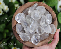 Clear Quartz Tumble Stone