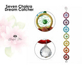 Seven Chakra Dream Catcher Wall Hanging