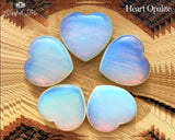 Opalite Heart Gemstone. - www.blissfulagate.com