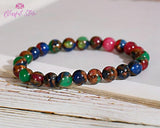 Gemstone Mix Beaded Bracelets