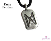 Rune Pendant - www.blissfulagate.com