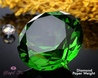 Diamond Paper Weight - www.blissfulagate.com