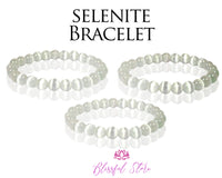 Selenite Bracelet.