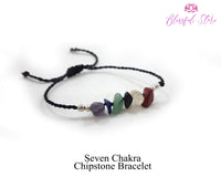 Seven Chakra Chipstone Bracelets