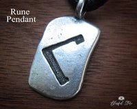 Rune Pendant - www.blissfulagate.com