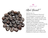 Red Garnet Tumble Stone