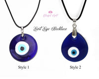 Evil Eye Charm Necklace.