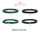 Malachite Matte Mix Bracelets