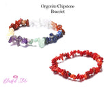 Gemstone Chip Stone Bracelet. - www.blissfulagate.com