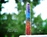 Seven Chakra Orgonite EMF Wand