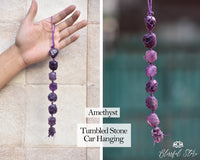 Gemstone Tumbled Stones Hanging Ornaments