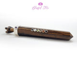 Amethyst Gemstone Angel Wand - www.blissfulagate.com