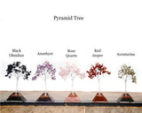 Gemstone Orgonite Pyramid Tree - www.blissfulagate.com