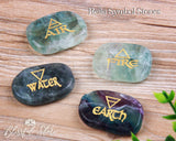 Four Elements Stone Set Earth, Air, Fire, Water Elemental - www.blissfulagate.com