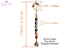 Seven Chakra Tree of Life Hanging Ornament