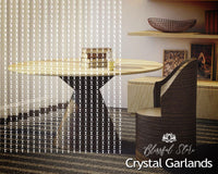 Crystal Chandelier Garlands Strands - www.blissfulagate.com