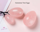 Gemstone Massage Eggs - www.blissfulagate.com