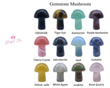 Gemstone Mini Mushrooms - www.blissfulagate.com