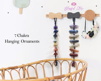 Seven Chakra Stones Sphere Hanging Ornament