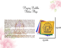 Praying Buddha Tibetan Flags