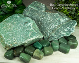 Green Aventurine Raw Natural Stones Set - www.blissfulagate.com