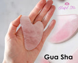 Jade Guasha Natural Massaging Stone Tool