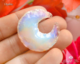 Opalite Crescent Moon - www.blissfulagate.com