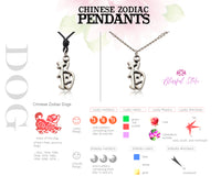 Chinese Zodiac Signs Pendants - www.blissfulagate.com