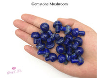 Gemstone Mini Mushrooms - www.blissfulagate.com