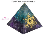 Amethyst Mix Crystal Gemstone EMF Pyramids.