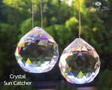 Crystal Sun Catcher Hanging Ornament - www.blissfulagate.com