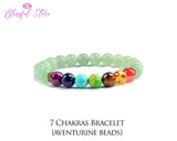 Seven Chakra Aventurine Bracelet