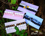 Couple Gemstone Bracelet - www.blissfulagate.com