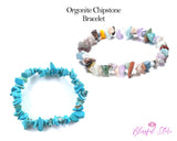 Gemstone Chip Stone Bracelet. - www.blissfulagate.com