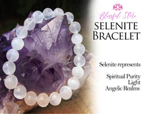 Selenite Bracelet.