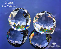 Crystal Sun Catcher Hanging Ornament - www.blissfulagate.com