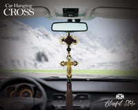 Jesus Cross Car Ornament Car Hanging Accessories