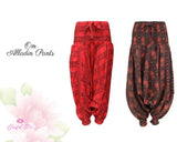 Printed Om Harem Pants Cotton AumPrinted Pants Harem Aladdin Pants Printed Harems Boho Pants Om Printed Pants