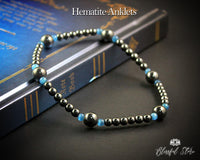 Hematite Anklets - www.blissfulagate.com