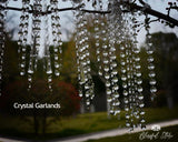 Crystal Chandelier Garlands Strands - www.blissfulagate.com