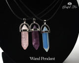 Gemstone Point Pendant - www.blissfulagate.com