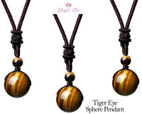 Gemstone Sphere Pendant. - www.blissfulagate.com