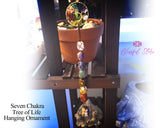 Seven Chakra Tree of Life Hanging Ornament