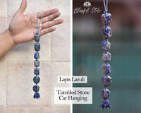 Gemstone Tumbled Stones Hanging Ornaments