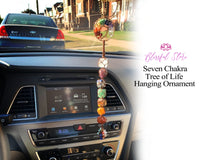 Seven Chakra Tree of Life Hanging Ornament