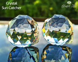 Crystal Sun Catcher Hanging Ornament - www.blissfulagate.com