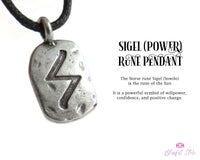 Vikings Rune Symbol Pendant ( All Styles are Available ) - www.blissfulagate.com