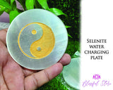 Selenite Charging Coaster - www.blissfulagate.com