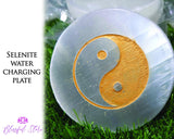 Selenite Charging Coaster - www.blissfulagate.com